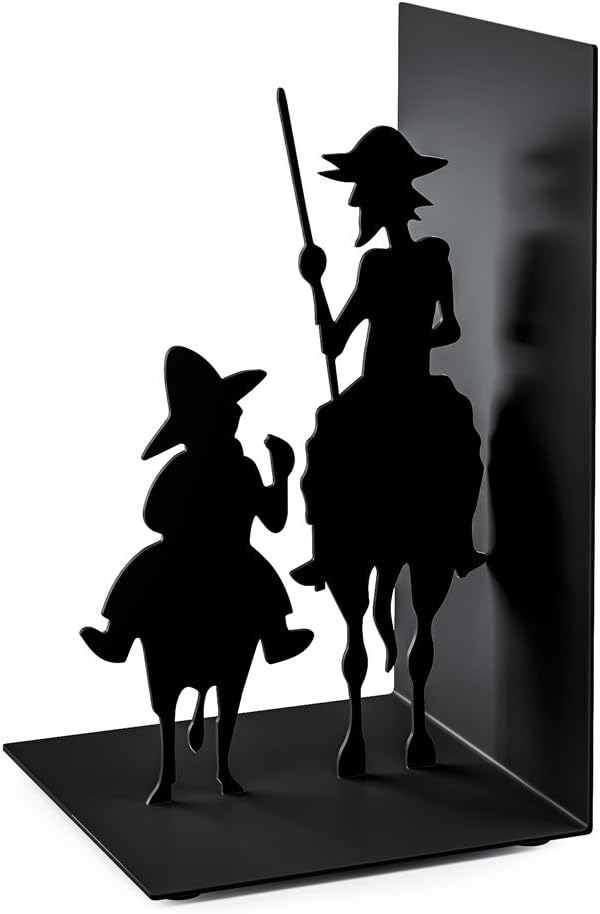 Balvi - Don Quijote sujetalibros de Metal. Inspirado en la Obra de Cervantes.