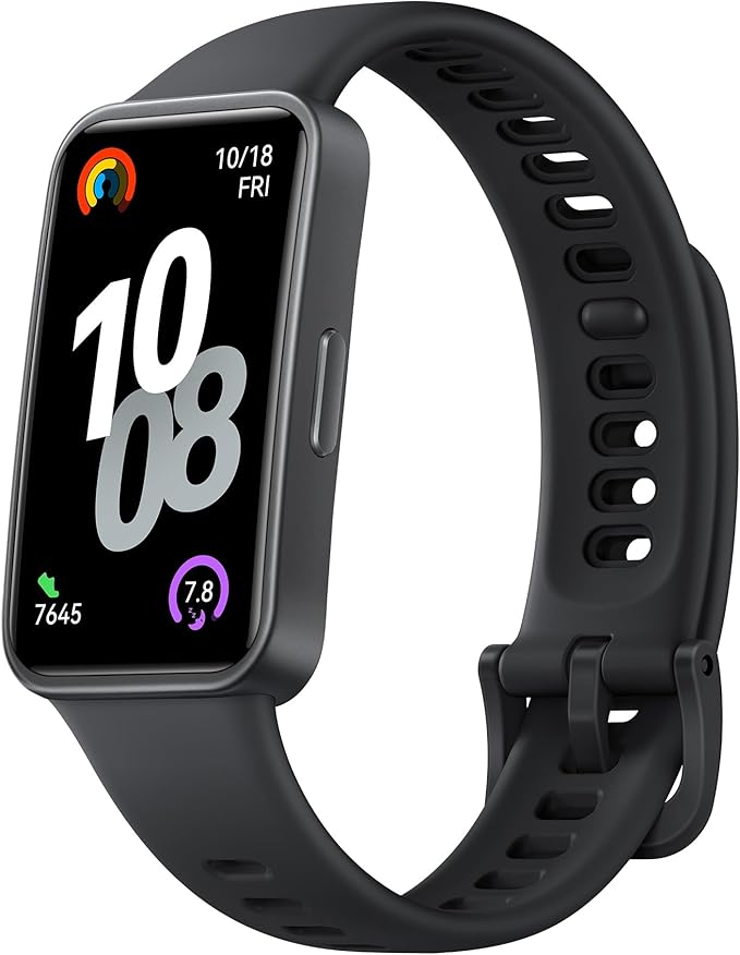 HUAWEI Band 10 Smartwatch, Monitorización de Actividad Física con IA, Análisis del Sueño a Nivel Profesional, VFC Promedio Durante el Sueño y Datos sobre el Sueño